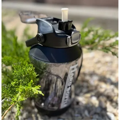 Пляшка для води CASNO 1900 мл KXN-1269 Чорна - 4 - Robinzon.ua