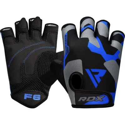 Рукавички для фітнесу RDX F6 Sumblimation Blue XXL - 5 - Robinzon.ua