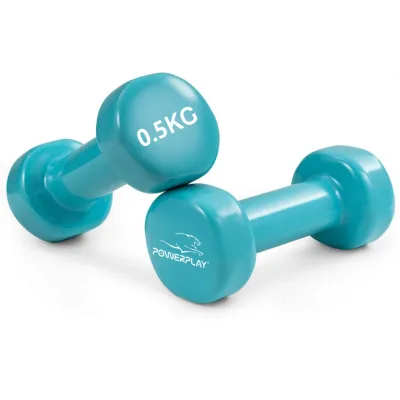Гантелі вінілові PowerPlay 2 * 0,5 кг. PP_4103 Блакитні (2шт. - пара) - 3 Гантелі вінілові PowerPlay 2 * 0,5 кг. PP_4103 Блакитні (2шт. - пара) - 3 - Robinzon.ua