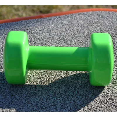 Гантель вінілова PowerPlay 1,5 кг. PP_4103 Зелена (1шт.) - 3 - Robinzon.ua