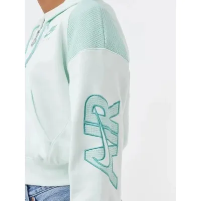 Толстовка Nike W NSW AIR FLC TOP FZ світло-голубий Жін XS DM6063-394 XS - 1 - Robinzon.ua