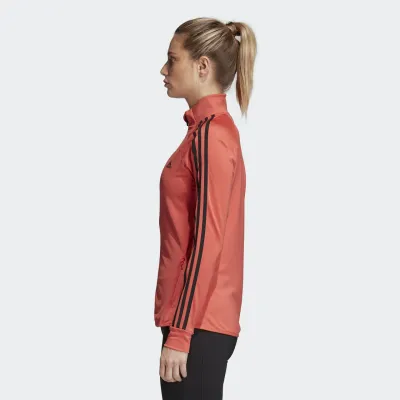 Женская Толстовка Adidas D2M Tracktor Traces scarlet S CF3793 S - 2 - Robinzon.ua