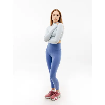 Жіночий Топ з довгим рукавом Nike ONE LUXE DF LS CROP ESS Блакитний L (7dFB5276-423 L) - 3 - Robinzon.ua