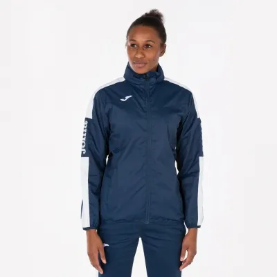 Жіноча вітровка Joma RAINJACKET CHAMPION IV NAVY-WHITE WOMAN синій,білий M 900382.302 M - 1 - Robinzon.ua