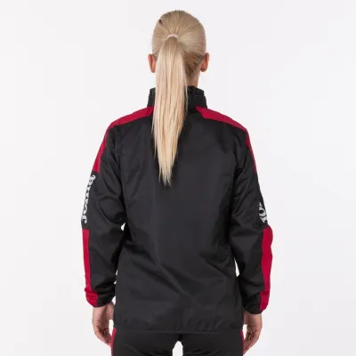 Женская ветровка Joma RAINJACKET CHAMPION IV BLACK-RED WOMAN черный,красный M 900382.106 M - 2 - Robinzon.ua