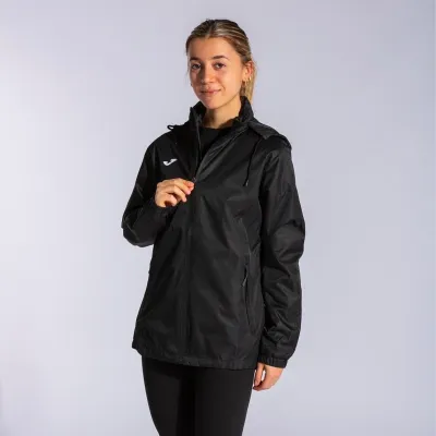 Жіноча вітровка Joma TRIVOR RAINCOAT чорний XS 901428.100 XS - 1 - Robinzon.ua