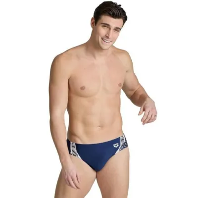 Плавки Arena MEN'S SWIM BRIEFS GRAPHIC Синій 85 (005536-710 85) - 4 Плавки Arena MEN'S SWIM BRIEFS GRAPHIC Синій 85 (005536-710 85) - 4 - Robinzon.ua