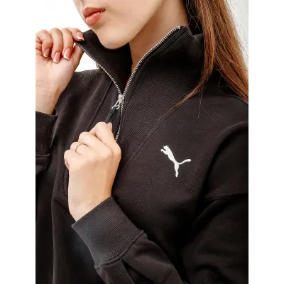 Жіноча Кофта Puma HER High-Neck Half-Zip Чорний  M (7d67600501 M) - 2 - Robinzon.ua