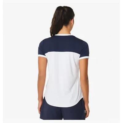 Женская Футболка Asics COURT SS TOP Белый Темно-синий S (2042A262-102 S) - 1 Женская Футболка Asics COURT SS TOP Белый Темно-синий S (2042A262-102 S) - 1 - Robinzon.ua