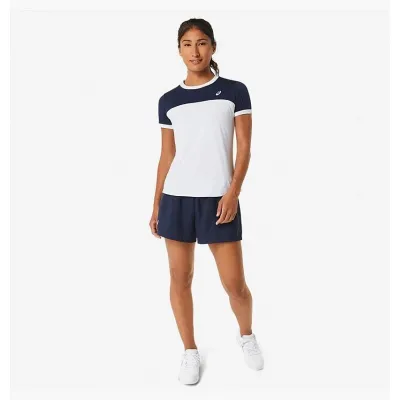 Женская Футболка Asics COURT SS TOP Белый Темно-синий S (2042A262-102 S) - 2 Женская Футболка Asics COURT SS TOP Белый Темно-синий S (2042A262-102 S) - 2 - Robinzon.ua