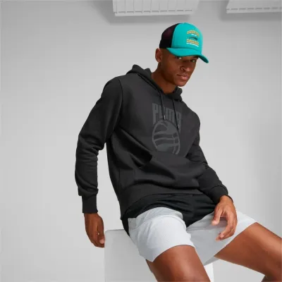 Кепка Puma Basketball Trucker Cap Темно-аквамариновий One Size (02375604) - 3 Кепка Puma Basketball Trucker Cap Темно-аквамариновий One Size (02375604) - 3 - Robinzon.ua