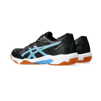 Мужские Кроссовки для сквоша Asics Gel-Rocket 11 Черный Голубой 49 (1071A091-003 49) - 1 - Robinzon.ua