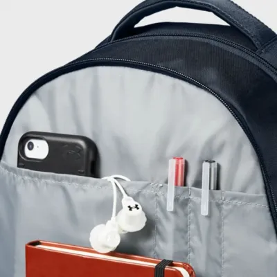 Рюкзак UA Hustle 5.0 Backpack 29L Синій 16x51x32 см (1361176-408) - 3 Рюкзак UA Hustle 5.0 Backpack 29L Синій 16x51x32 см (1361176-408) - 3 - Robinzon.ua