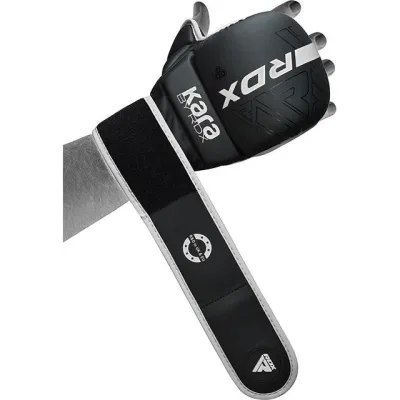 Рукавиці для ММА RDX F6 KARA Matte White Plus S/M (капа у комплекті) - 3 - Robinzon.ua