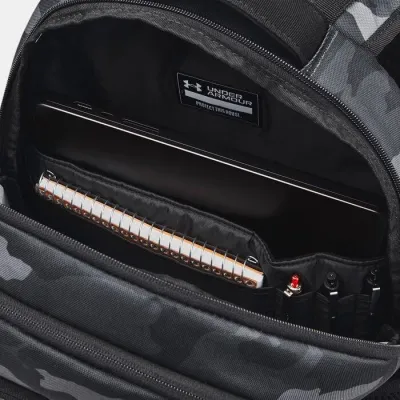 Рюкзак UA Hustle 6.0 Backpack 29L Чорний 51х32х17 см (1384672-001) - 2 - Robinzon.ua