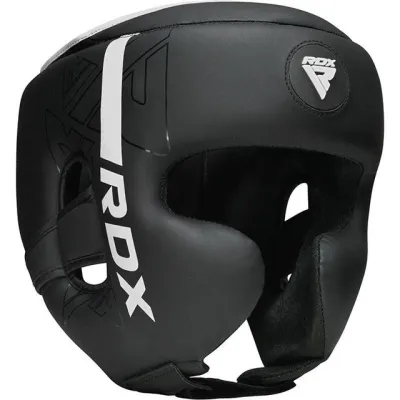 Боксерский шлем RDX F6 KARA Matte WHITE-M (капа в комплекте) - 1 - Robinzon.ua