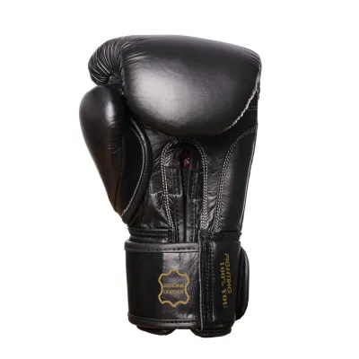 Боксерські рукавиці PowerPlay 3014 Indiana Чорні (натуральна шкіра) 16 унцій - 2 Боксерські рукавиці PowerPlay 3014 Indiana Чорні (натуральна шкіра) 16 унцій - 2 - Robinzon.ua