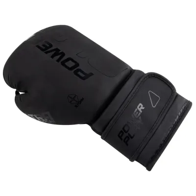 Боксерські рукавиці PowerPlay 3024 Ultra Mat Чорні 12 унцій - 3 Боксерські рукавиці PowerPlay 3024 Ultra Mat Чорні 12 унцій - 3 - Robinzon.ua