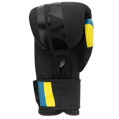 Боксерські рукавиці PowerPlay 3021 Ukraine Чорні 12 унцій - 2 - Robinzon.ua