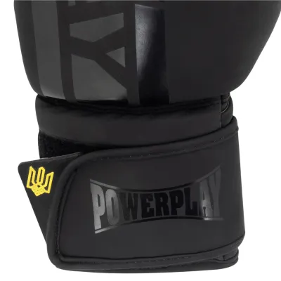 Боксерські рукавиці PowerPlay 3021 Ukraine Чорні 16 унцій - 6 Боксерські рукавиці PowerPlay 3021 Ukraine Чорні 16 унцій - 6 - Robinzon.ua
