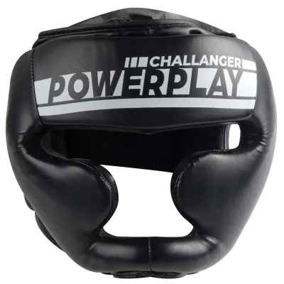 Боксерський шолом тренувальний PowerPlay 3048 Чорно-Білий M - 4 - Robinzon.ua