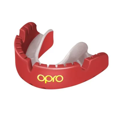 Капа OPRO Gold Braces під брекети доросла (вік 11+) Red/Pearl (art.102506003) - 1 Капа OPRO Gold Braces під брекети доросла (вік 11+) Red/Pearl (art.102506003) - 1 - Robinzon.ua