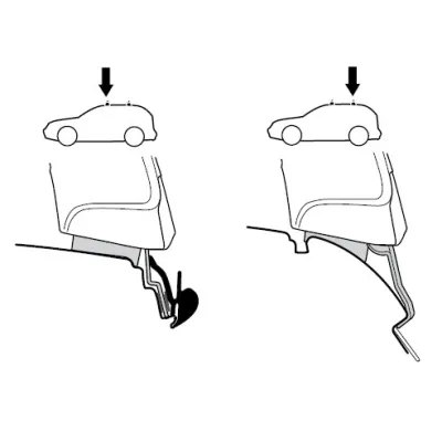 Монтажний комплект Thule 1050 для Volkswagen Golf (mkIV)(3-дв.) 1997-2003 (TH 141050) - 1 Монтажний комплект Thule 1050 для Volkswagen Golf (mkIV)(3-дв.) 1997-2003 (TH 141050) - 1 - Robinzon.ua
