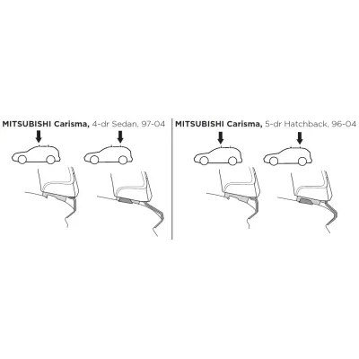 Монтажний комплект Thule 1081 для Mitsubishi Carisma (mkI) 1995-2004 (TH 141081) - 1 Монтажний комплект Thule 1081 для Mitsubishi Carisma (mkI) 1995-2004 (TH 141081) - 1 - Robinzon.ua