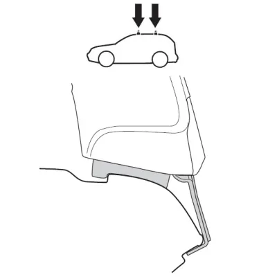 Монтажный комплект Thule 1243 для Honda Civic (mkVII)(седан) 2001-2005 (TH 141243) - 1 Монтажный комплект Thule 1243 для Honda Civic (mkVII)(седан) 2001-2005 (TH 141243) - 1 - Robinzon.ua