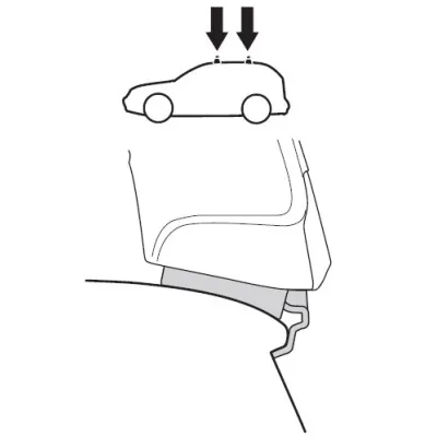 Монтажний комплект Thule 1311 для Renault Laguna (mkII) 2001-2007 (TH 141311) - 1 - Robinzon.ua
