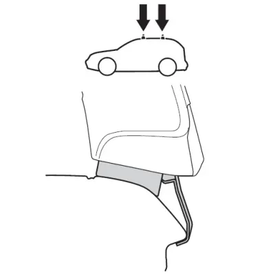 Монтажный комплект Thule 1361 для Hyundai Tucson (mkI) 2004-2014 (TH 141361) - 1 - Robinzon.ua