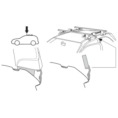 Монтажный комплект Thule 1473 для Toyota Auris (mkI)(3-дв. хетчбек) 2006-2012 (TH 141473) - 1 Монтажный комплект Thule 1473 для Toyota Auris (mkI)(3-дв. хетчбек) 2006-2012 (TH 141473) - 1 - Robinzon.ua
