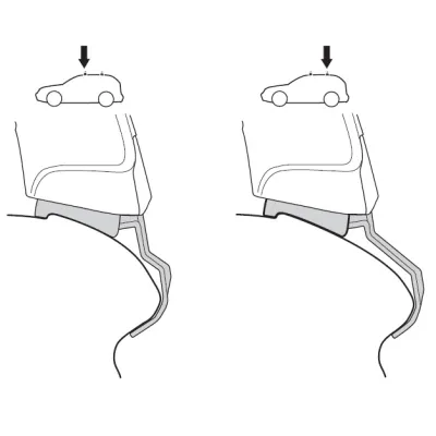 Монтажний комплект Thule 1574 для Subaru Legacy (mkV)(седан) 2009-2014 (TH 141574) - 1 - Robinzon.ua