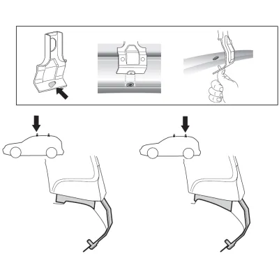Монтажный комплект Thule 1674 для Citroën DS5 (mkI) 2011-2018 (TH 141674) - 1 Монтажный комплект Thule 1674 для Citroën DS5 (mkI) 2011-2018 (TH 141674) - 1 - Robinzon.ua