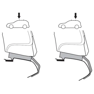 Монтажный комплект Thule 1705 для Nissan Versa (mkII)(N17)(седан) 2012-2019 (TH 141705) - 1 - Robinzon.ua