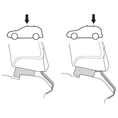 Монтажный комплект Thule 1744 для Nissan Almera (mkIII)(N17)(седан) 2012-2021 (TH 141744) - 1 - Robinzon.ua