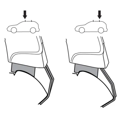 Монтажний комплект Thule 1799 для Jeep Cherokee (KL) 2014→ (TH 141799) - 1 - Robinzon.ua