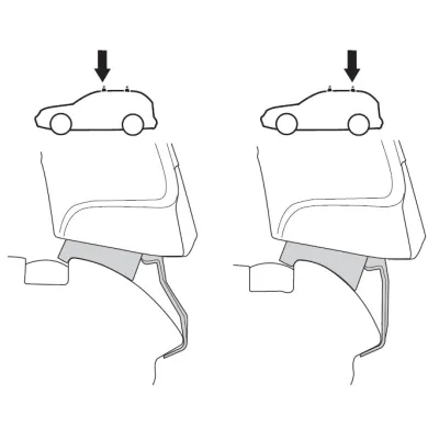 Монтажний комплект Thule 1813 для Subaru Impreza (mkV)(седан) 2016→ (TH 141813) - 1 - Robinzon.ua