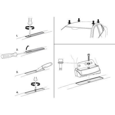 Монтажний комплект Thule 3015 для Ford Focus (mkII) 2004-2011; Ford C-Max (mkI) 2003-2010 (TH 183015) - 1 Монтажний комплект Thule 3015 для Ford Focus (mkII) 2004-2011; Ford C-Max (mkI) 2003-2010 (TH 183015) - 1 - Robinzon.ua