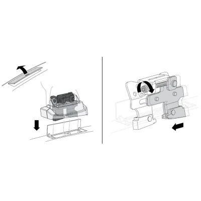 Монтажний комплект Thule 3017 для Peugeot 207 (mkI)(хетчбек) 2006-2014 / 308 (mkI)(хетчбек) 2007-2013 / 407 (mkI)(седан) 2003-2010; 3008/5008 (mkI) 2009-2016; Citroen C5 (mkII)(седан) 2007-2017 / C6 (mkI) 2005-2012 (TH 183017) - 1 - Robinzon.ua