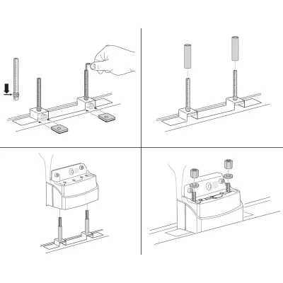Монтажний комплект Thule 3046 для Renault Trafic; Opel Vivaro; Nissan Primastar (mkII) 2002-2014 (TH 183046) - 1 - Robinzon.ua