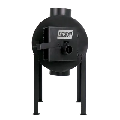 Дров'яна піч буржуйка Екожар Про 203 вертикальна - 6 - Robinzon.ua