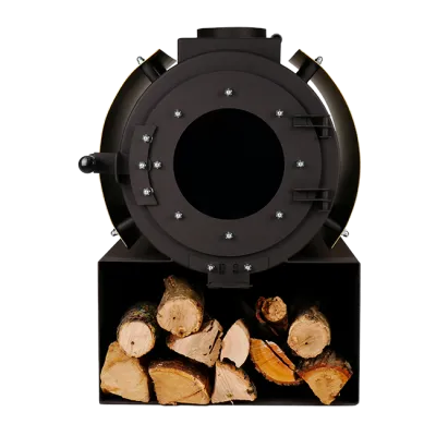 Піч дров'яна опалювальна DS Classic з варильною поверхнею + кожух мідний - 4 - Robinzon.ua