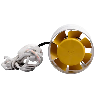 Вентилятор для теплообмінника діаметром 100 мм витяжний канальний Домовент 100 ВКО пластиковий - 2 - Robinzon.ua