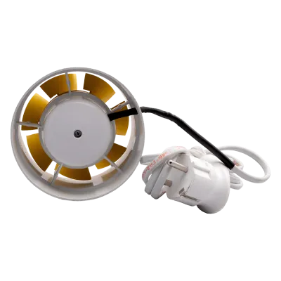 Вентилятор для теплообмінника діаметром 100 мм витяжний канальний Домовент 100 ВКО пластиковий - 3 - Robinzon.ua