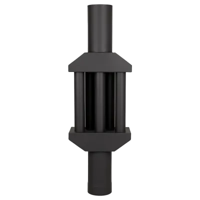 Теплообмінник чорний 130 мм - 2 - Robinzon.ua