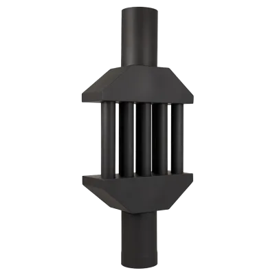 Теплообмінник чорний 130 мм - 3 - Robinzon.ua