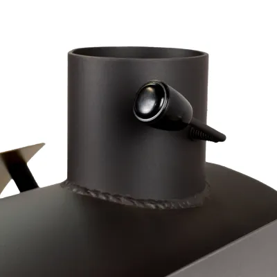 Піч дров'яна опалювальна DS Modern + срібний кожух - 3 - Robinzon.ua