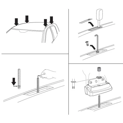 Монтажний комплект Thule 3087 для Volkswagen Amarok (mkI)(2 дв. / 4-дв.) 2010→ (TH 183087) - 1 Монтажний комплект Thule 3087 для Volkswagen Amarok (mkI)(2 дв. / 4-дв.) 2010→ (TH 183087) - 1 - Robinzon.ua
