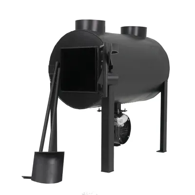 Дров'яна піч буржуйка Екожар Про 203 плюс з вбудованим вентилятором - 6 - Robinzon.ua